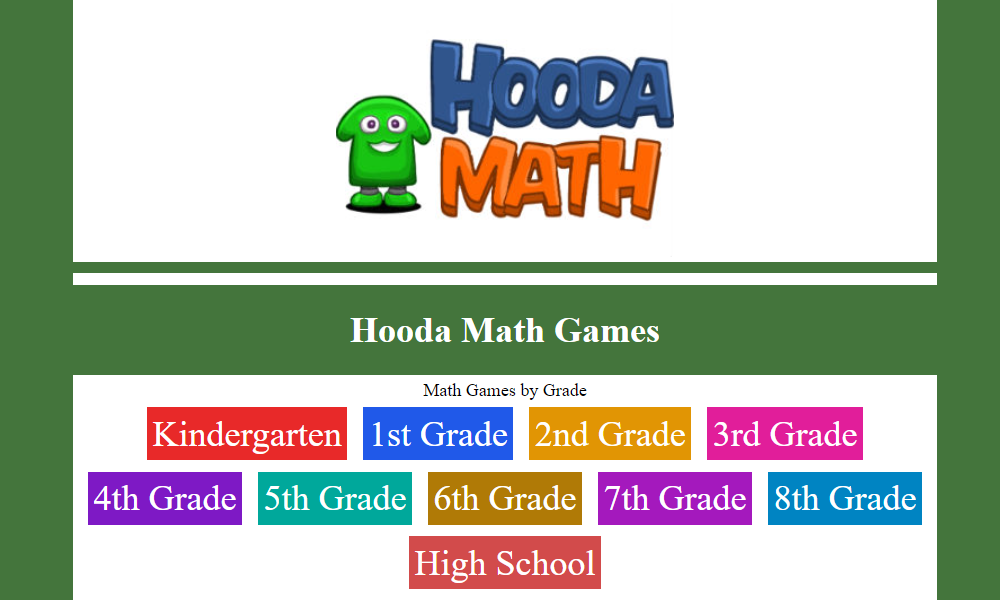 Hooda Math Games Guide: Free Online Learning Fun Hub AI