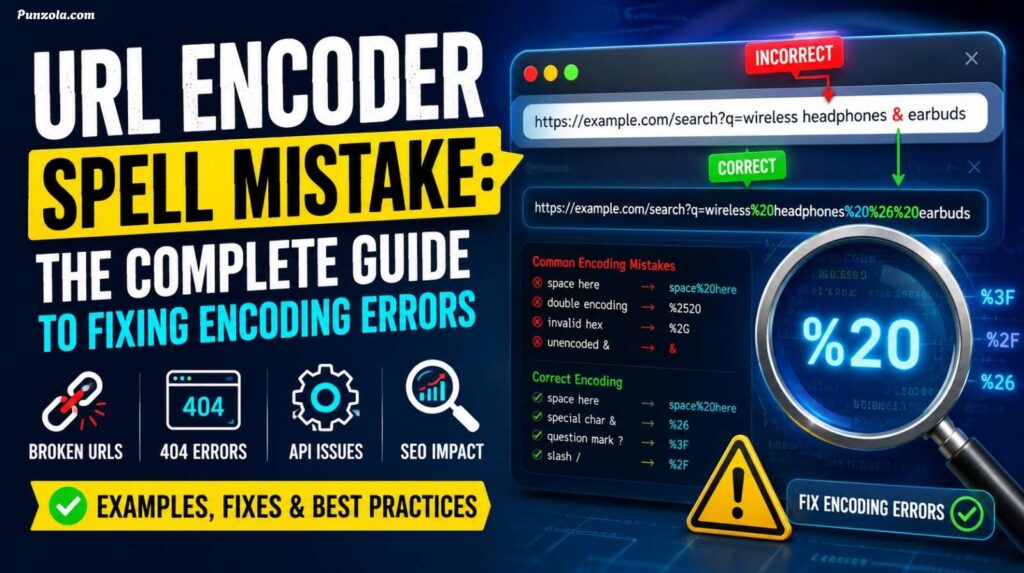 URL Encoder Spellmistake Guide Fix Encoding Errors SEO